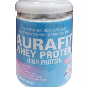 Aurafit Whey Protein Powder Sugar Free Vanilla
